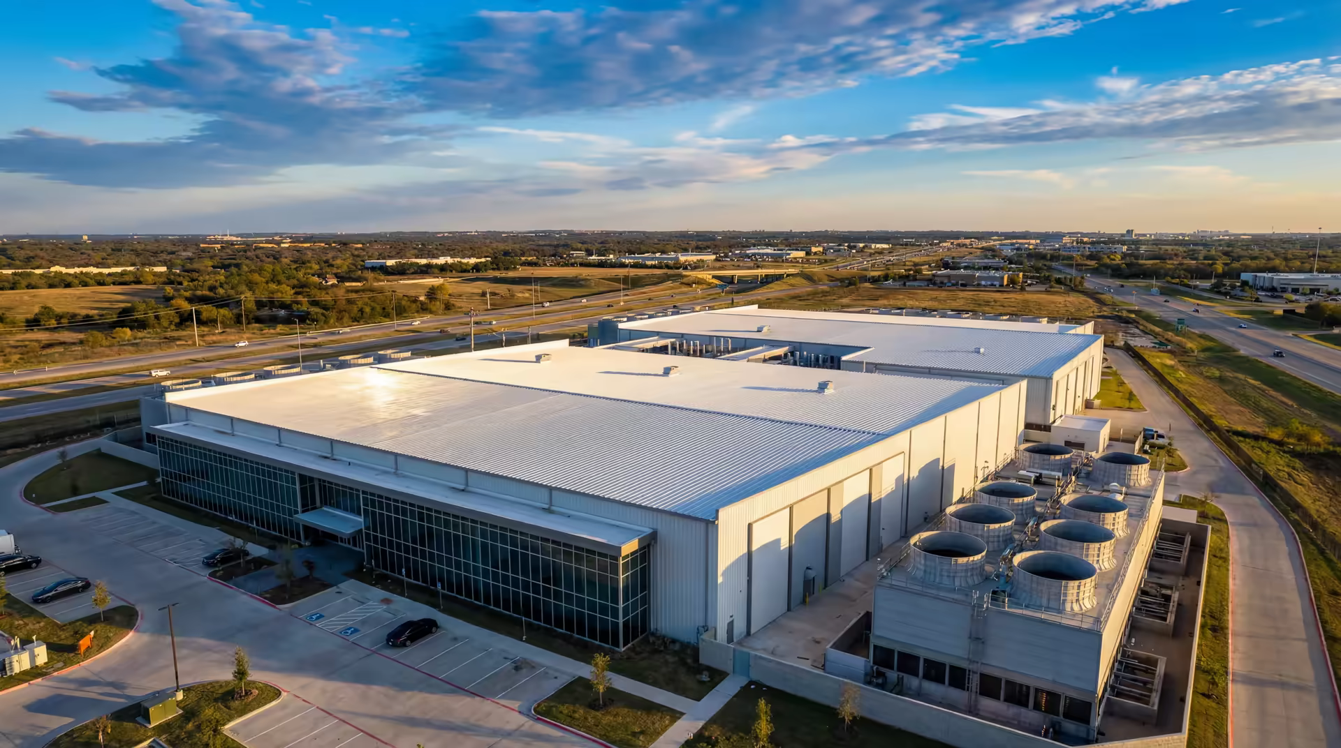 Commercial and industrial roofing by JRH Construction in Dallas-Fort Worth